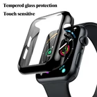 Защитный чехол для Apple Watch Серия 6 5 4 3 SE 44 мм 40 мм, чехол для iwatch 42 мм 38 мм, бампер для экрана и чехол для Apple watch