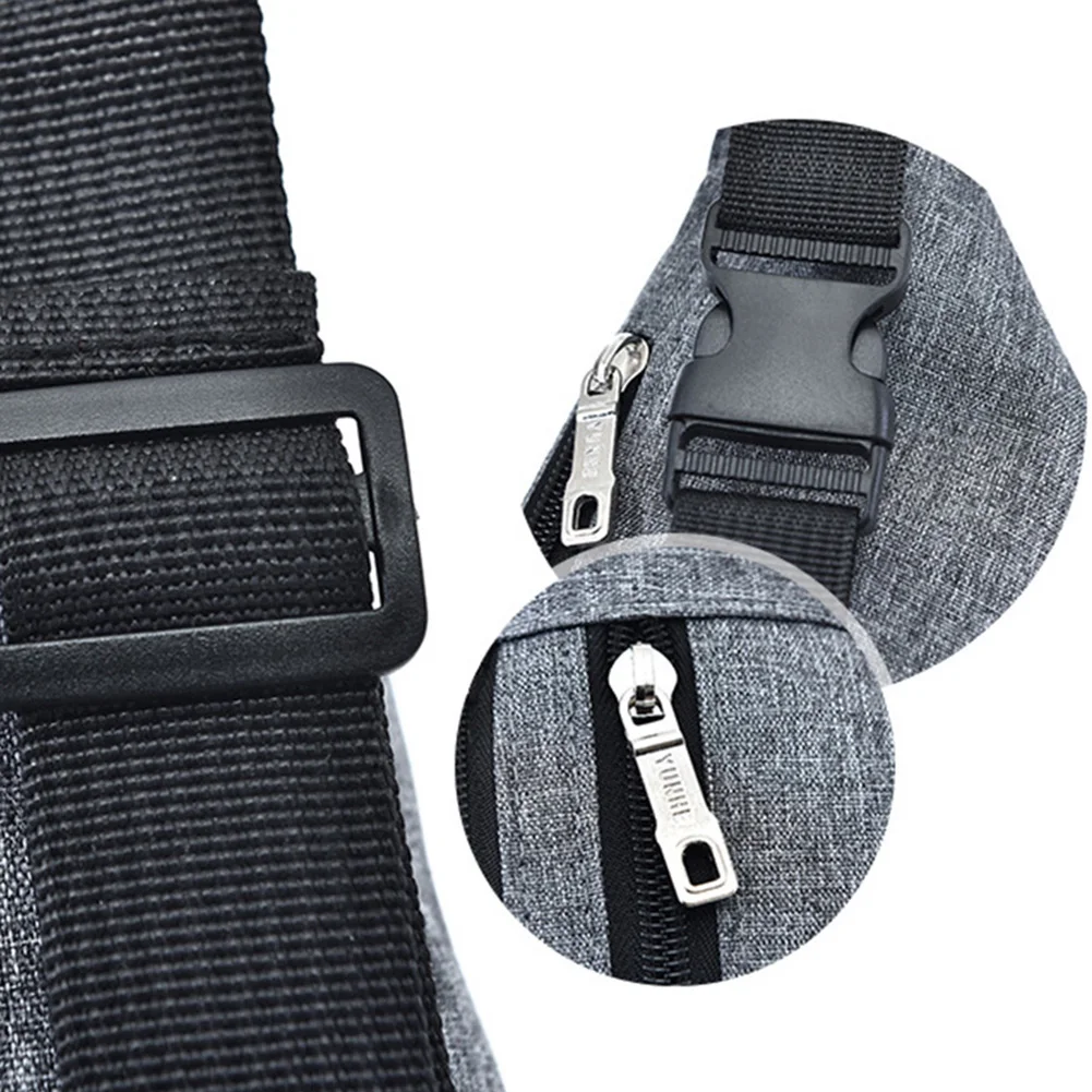 

Fashion Unisex Waist Bag Canvas Fanny Pack Fashion travel Money Phone Chest Banana Bag Female Bum Adjustable Belt Bags