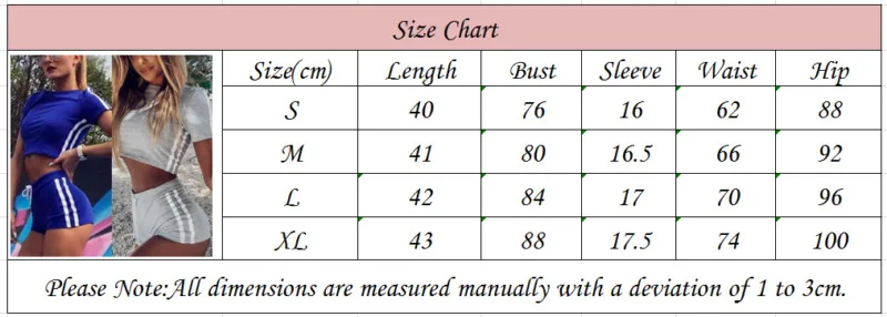 2Pcs Women Sport/Gym/Run/Yoga Suit Short Sleeve Crop Top Tracksuit Set New Fashion Ladies | Спорт и развлечения