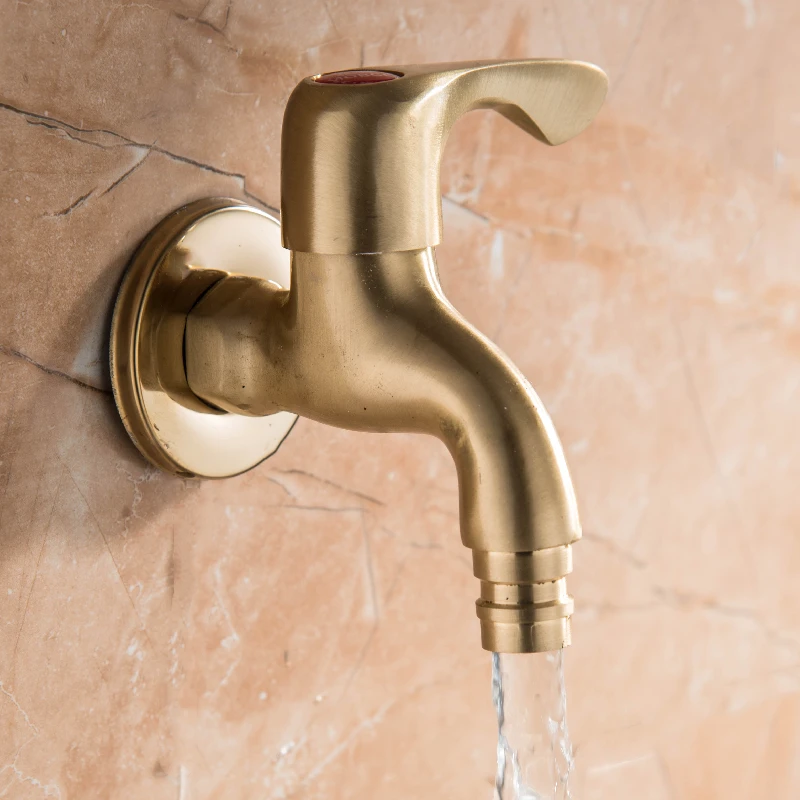 CCC бытовой античный настенный латунный одиночный смеситель для холодной воды