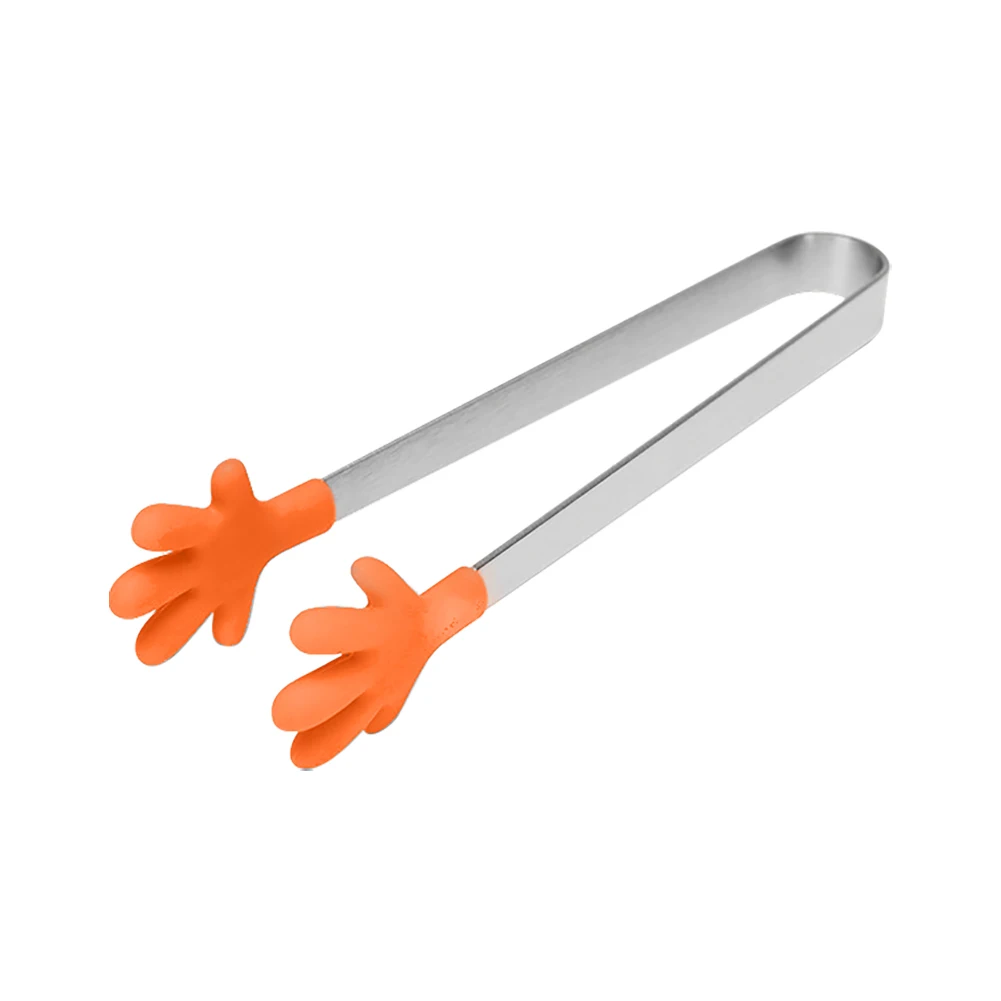 

5 Inch Mini Food Tongs Sugar Tongs With Perfect Hand-shaped Silicone Designs Tweezers From The Best Kitchen Gadgets