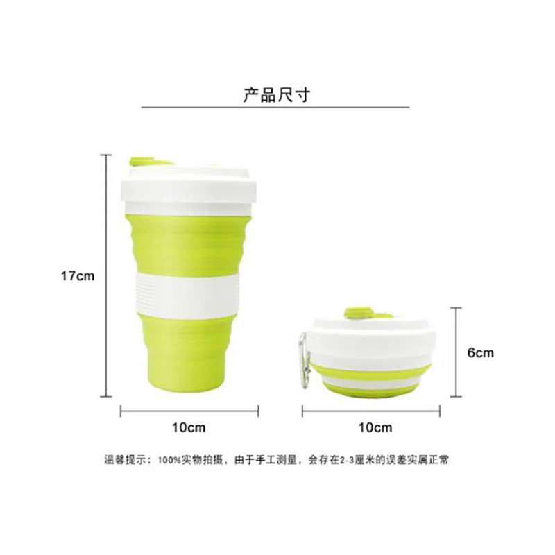 1 шт. дорожная складная бутылка для воды 550 мл|Бутылки воды| |