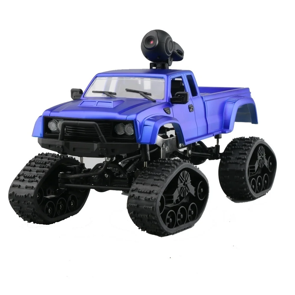 4WD Электрический RC гусеничный грузовик 2 4 ГГц 1/16 Масштаб 480P HD камера Высокая