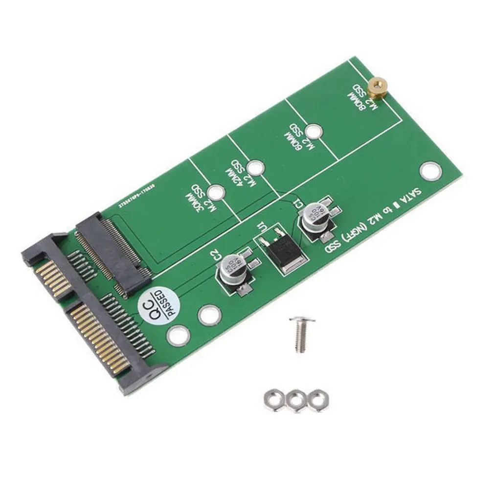 

M. 2 Ngff To Sata3 Hard Disk Adapter Stable High Speed Ngff SSD To 2.5 SATA Hard Disk Adapter For SSD