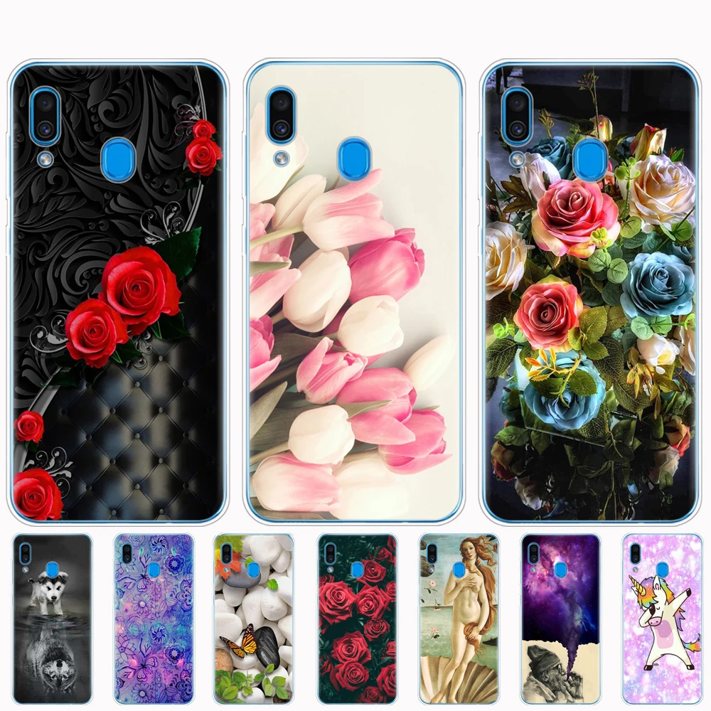 Чехол для Samsung Galaxy A30 чехол телефона задняя крышка A305F A305 бампер силиконовый