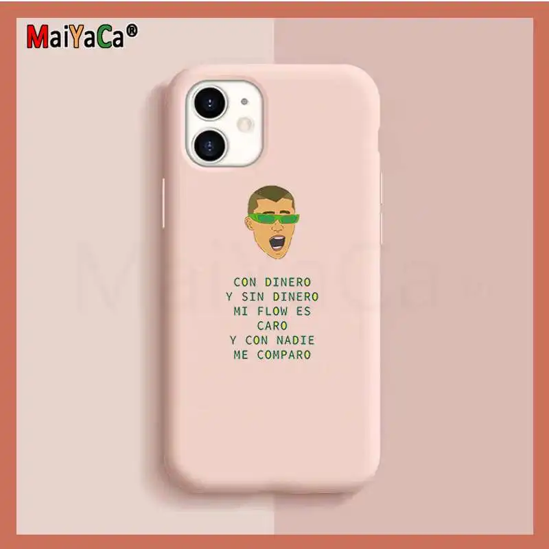 maiyaca hot protection bad bunny phone cases for iphone 13 6 6s 7 8 plus x xs max xr 12 mini 11 12 pro max fundas free global shipping