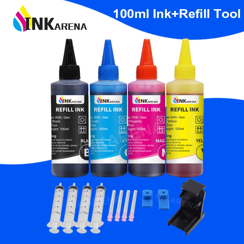 Набор чернил для заправки картриджей Canon IP2850 MX495 MG2950 MG2550 MG2450 MG3050 TS3150 | Компьютеры и