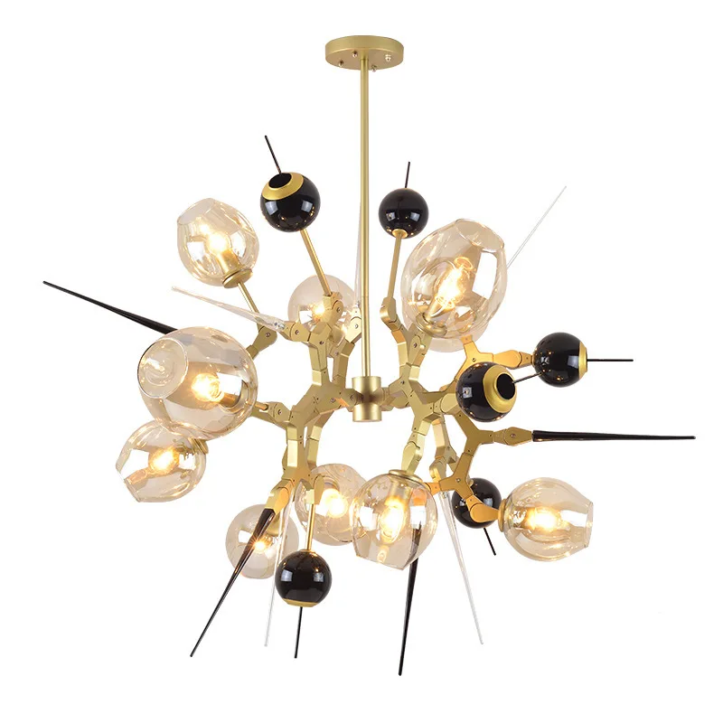 

nordic led stone industrial lamp hanglamp chandelier chandelier commercial lighting living room dining room