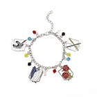 Новинка 2021, браслет с эмалью из сплава с изображением героев мультфильма атака на реальные искусства, Ювелирное Украшение для косплея для женщин и мужчин, подарок