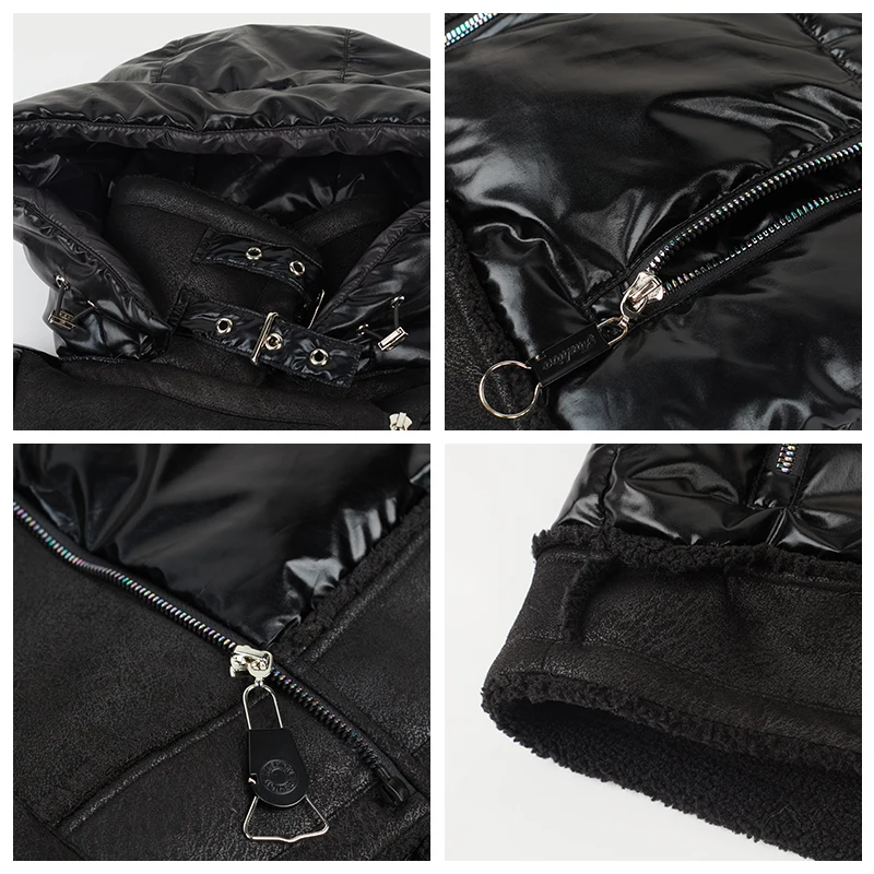 Astrid 2022 зимние женские парки размера плюс плотные хлопковые теплые короткие