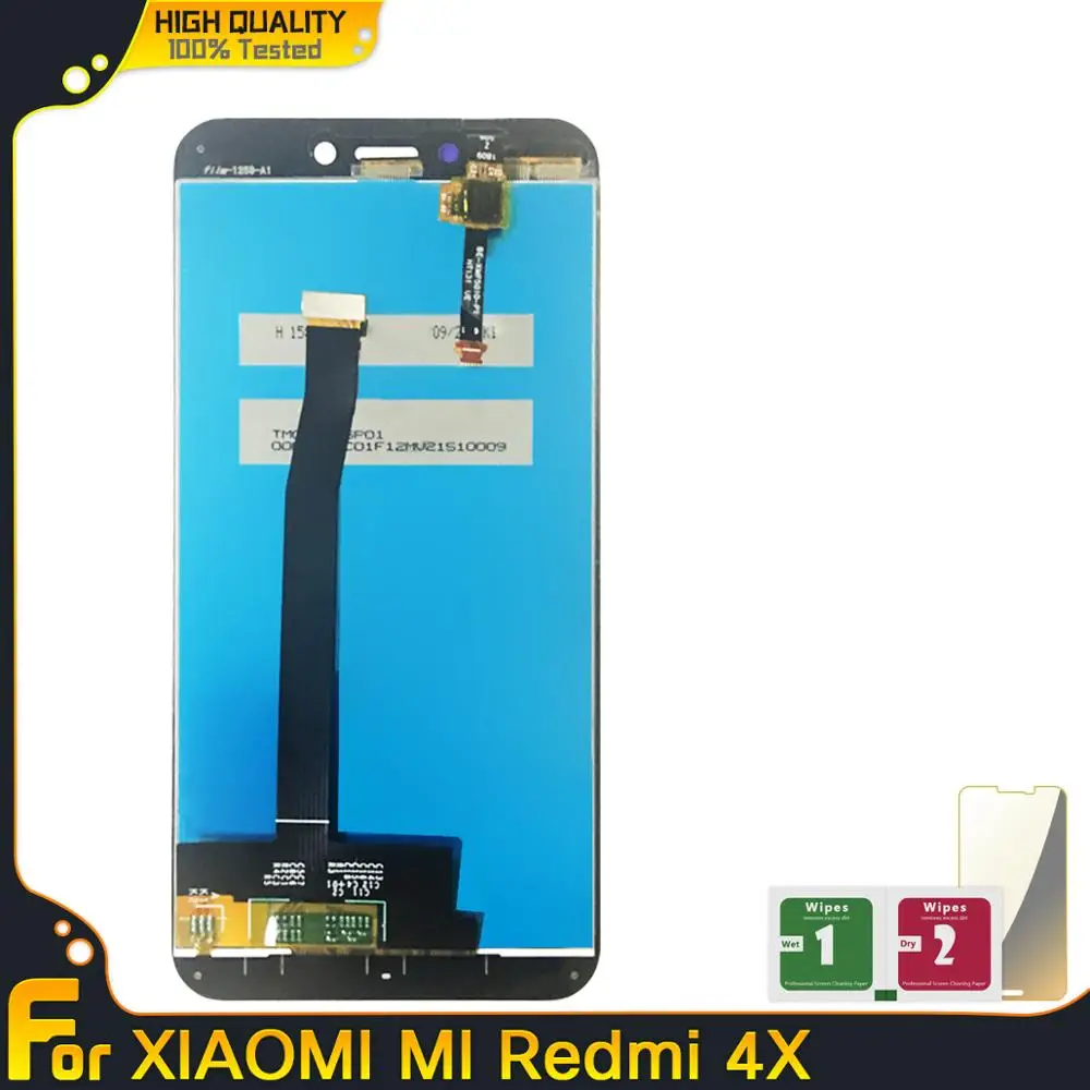 ЖК экран для Xiaomi Redmi 4X дисплей + сенсорный дигитайзер в сборе рамкой Замена