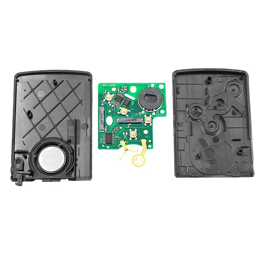 Дистанционный смарт ключ брелок 4 кнопки 433 МГц PCF7941 чип для Renault Megane 2009 2014|Ключ от