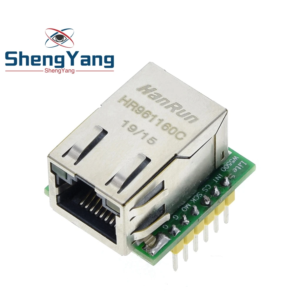 ShengYang умная электроника USR-ES1 W5500 чип SPI в LAN/Ethernet конвертер TCP/IP мод для Arduino