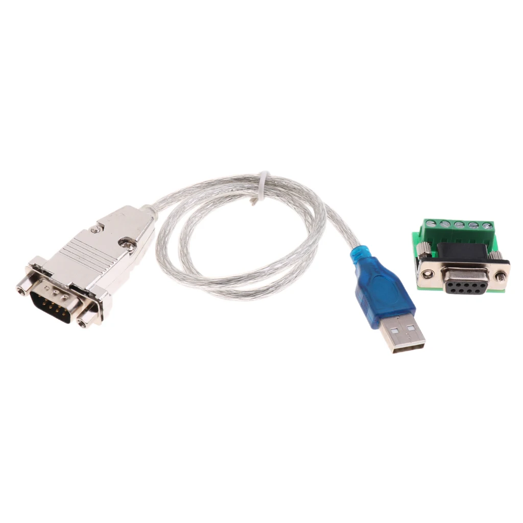 1 6 футов USB 2 0 к RS485 последовательный конвертер адаптер с чипом для Win XP/7/8/10 |