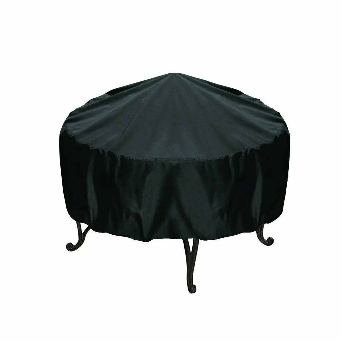 

Outdoor garden BBQ grill cover rainproof, dustproof and UV-proof round grill cover small round table cover