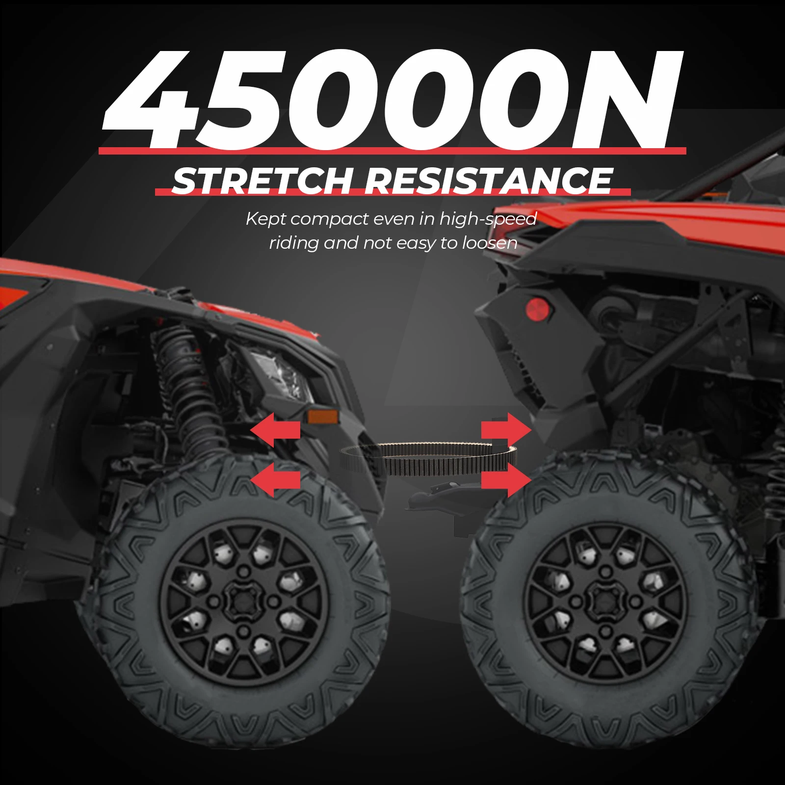 Ремень привода UTV 422280651 422280652 49C4266 для Can-Am Maverick X3 Turbo Defender HD8 HD10 1000R 4x4 2017 2018 2019 2020 2021 |