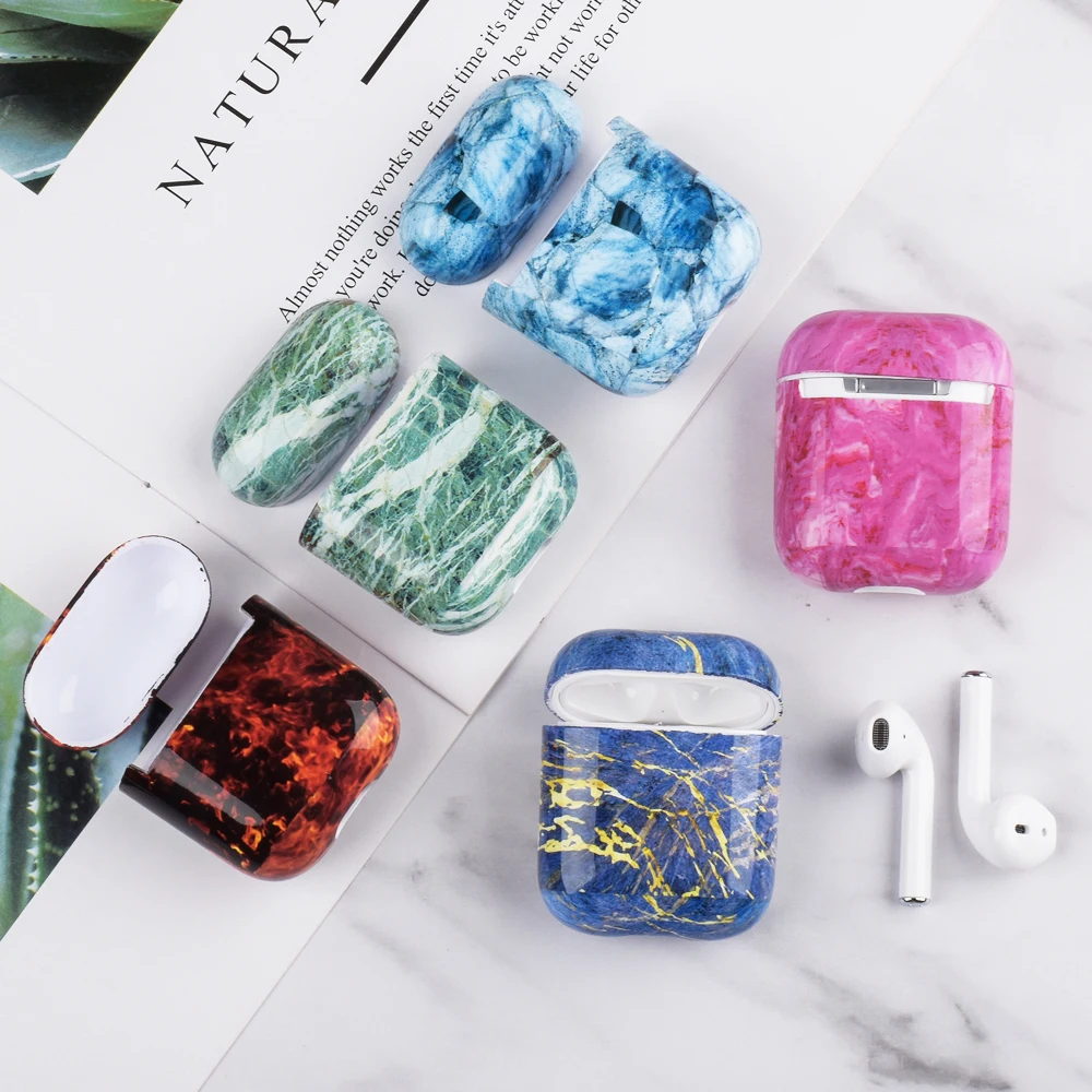 Мягкий силиконовый чехол для Airpods беспроводных Bluetooth наушников Apple 2 1 футляр Airpod с