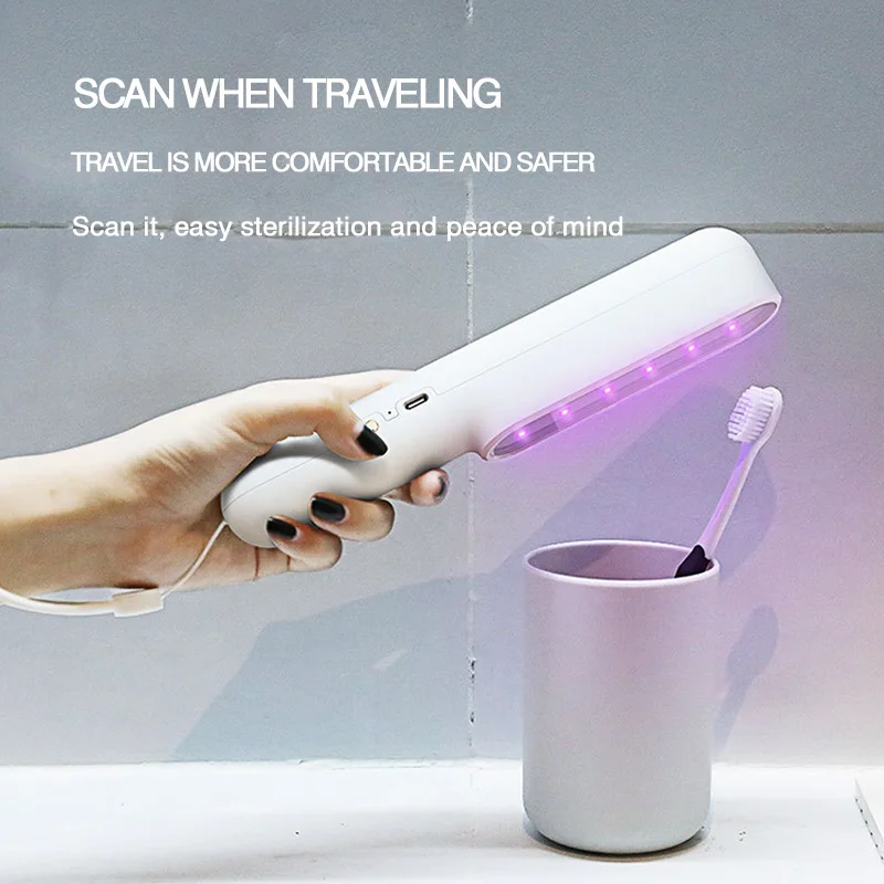 УФ лампа стерилизатор портативный светодиодный светильник дезинфицирующая