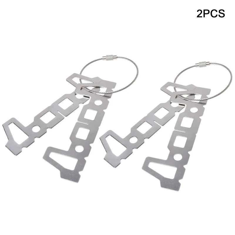 

2pcs Outdoor Camping Alcohol Stove Cross Stand Stainless Steel Mini Picnic Stove Rack Camping Hiking Outdoor Tools