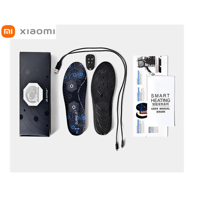 

Беспроводные стельки Youpin Supield с дистанционным управлением, теплые Подогреваемые, с зарядкой от USB, для обуви унисекс