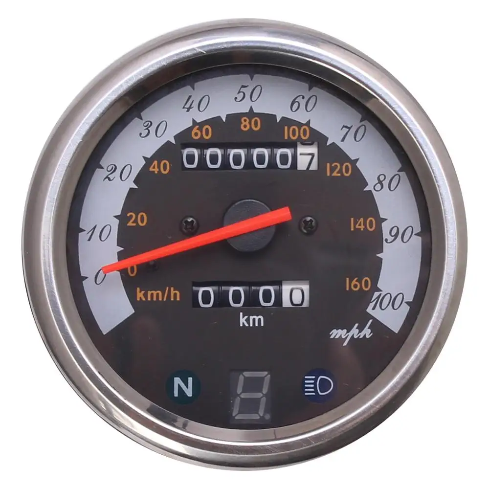 Спидометр для мотоцикла и электроники Универсальный светодиодный Тахометр