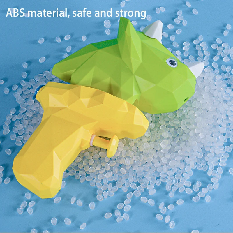 

2021 New Dinosaur Water Gun Toy Children's Summer Beach Toy Water Gun Push Type Cartoon Multiplayer Games Kids Gift