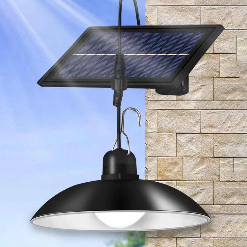 

Split solar Light remote led lights Waterproof Outdoor Indoor Solar Wall Lamp Remote Chandelier for Home Camping Garden Patio