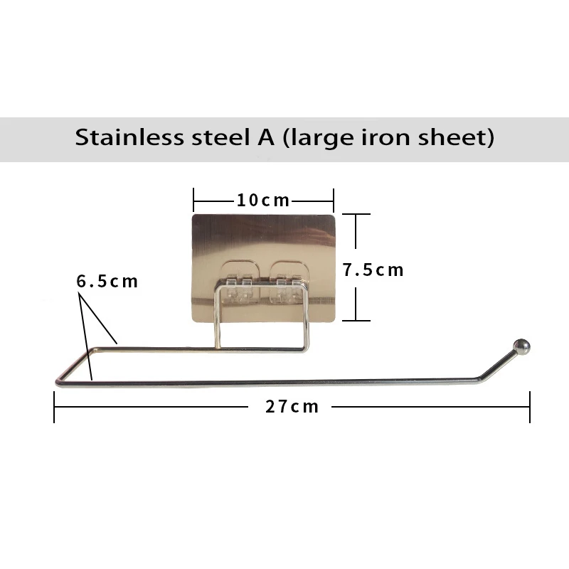 Настенный держатель для туалетной бумаги из нержавеющей стали - купить по
