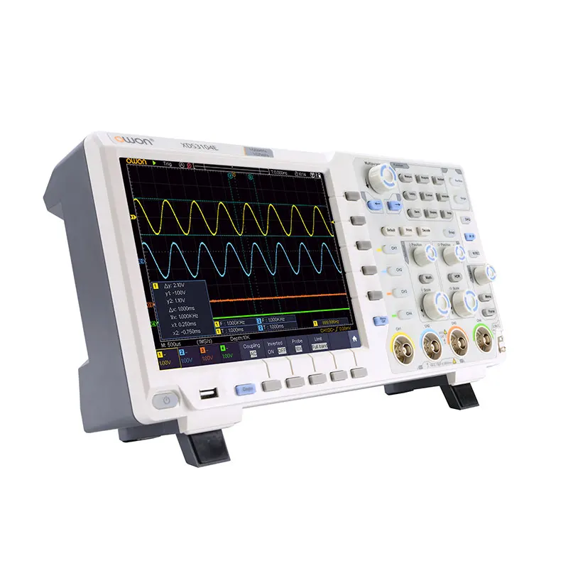 Owon XDS2102A цифровой осциллограф ЖК-дисплей Дисплей 2 Каналы 100 МГц полоса