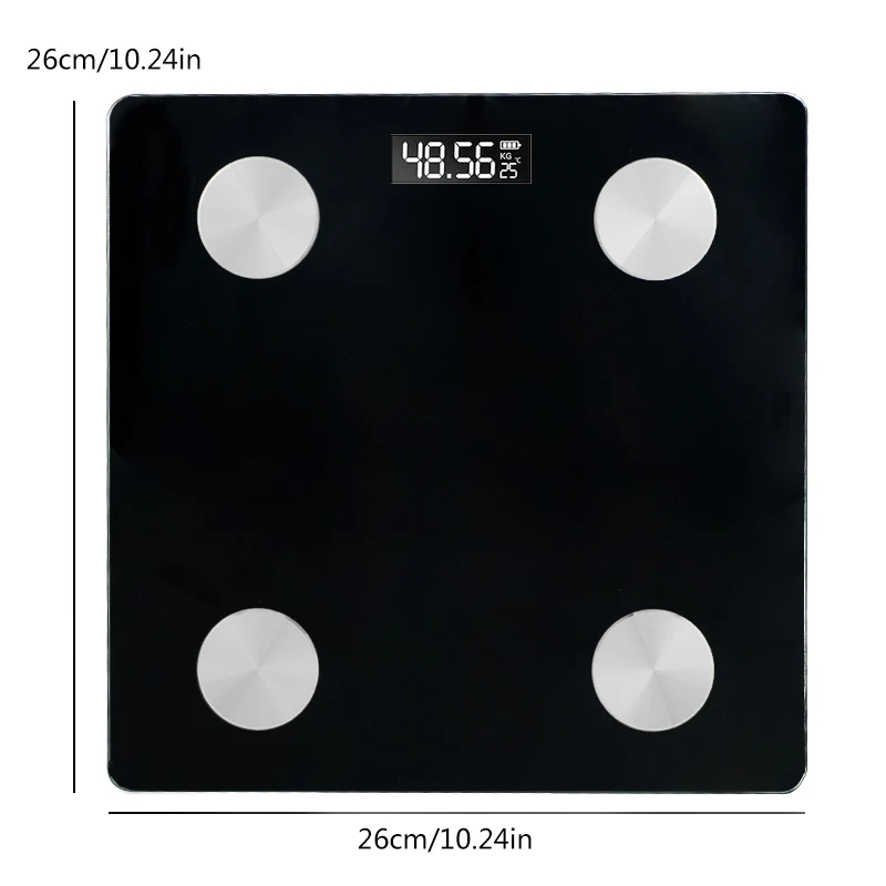 

Wireless Floor Body Scale Bathroom Scales LED Digital Smart Weight Scale Balance Bluetooth Body Weighing Scale