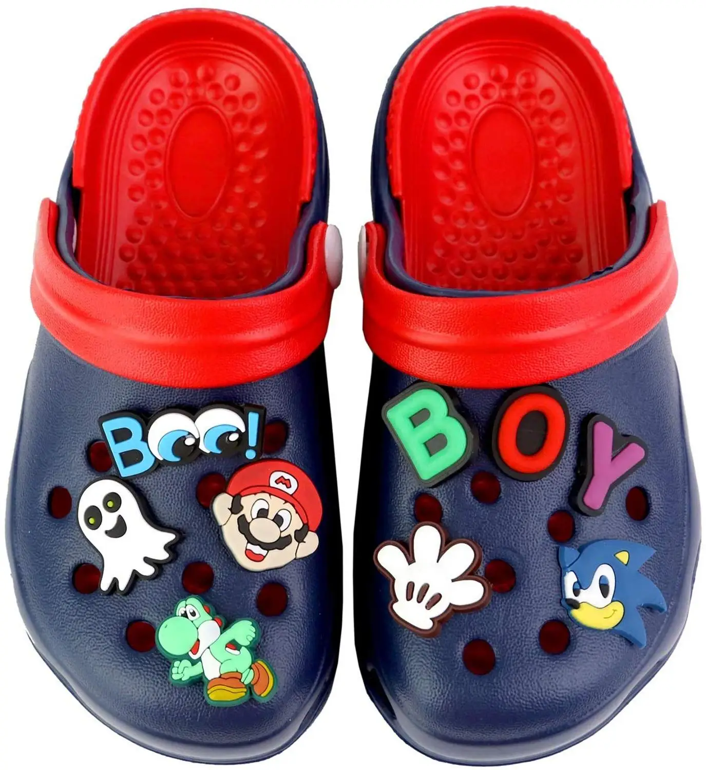 Разные аксессуары для обуви из ПВХ 20 шт. подвески украшения заготовки браслета