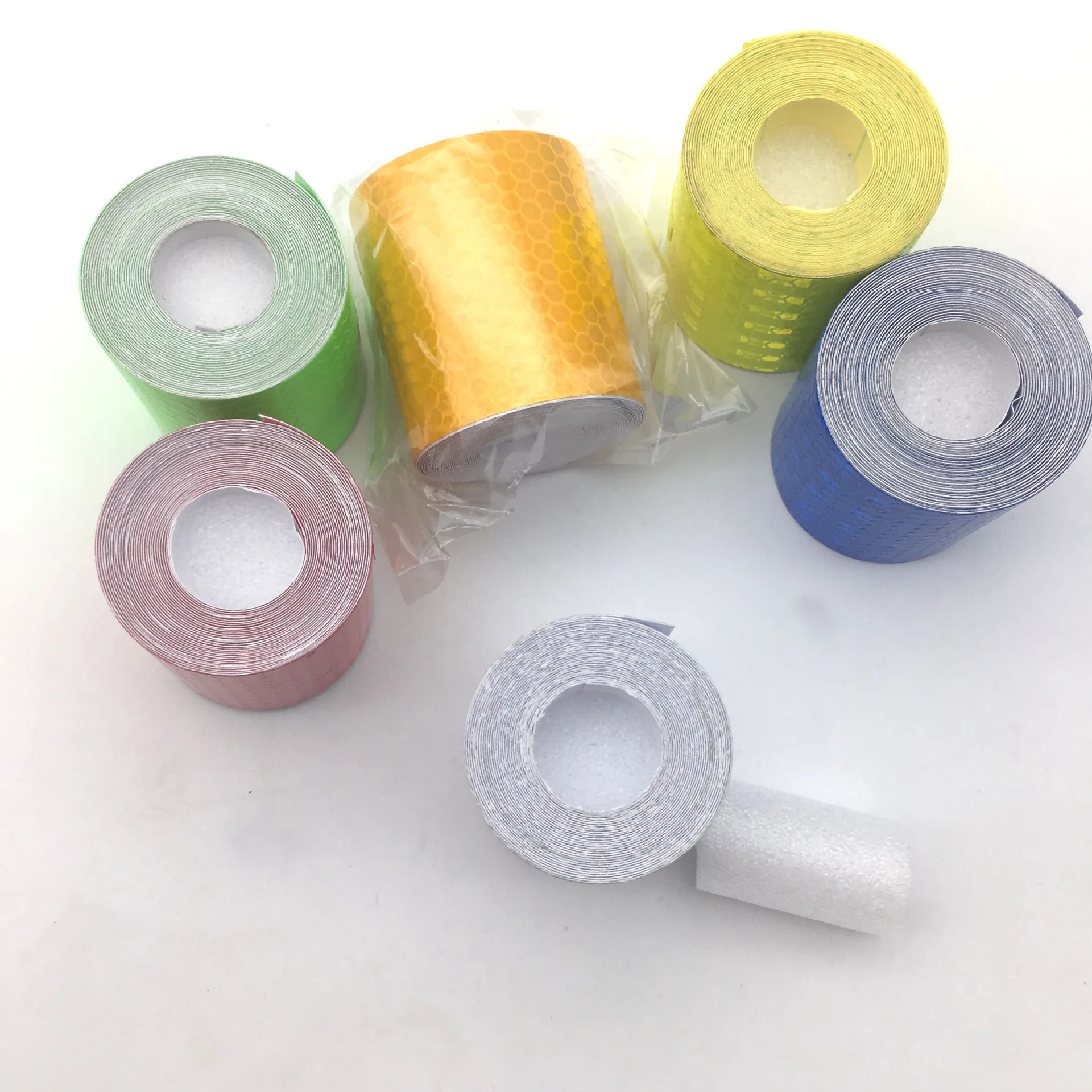 Велосипедные спицы клейкая лента наклейки 100*5 см ночная безопасность