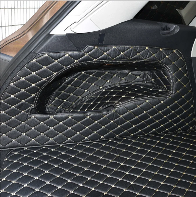 

Leather Car Trunk Mat Cargo Liner for Volkswagen Touareg 2011 2012 2013 2014 2015 2019 Accessories
