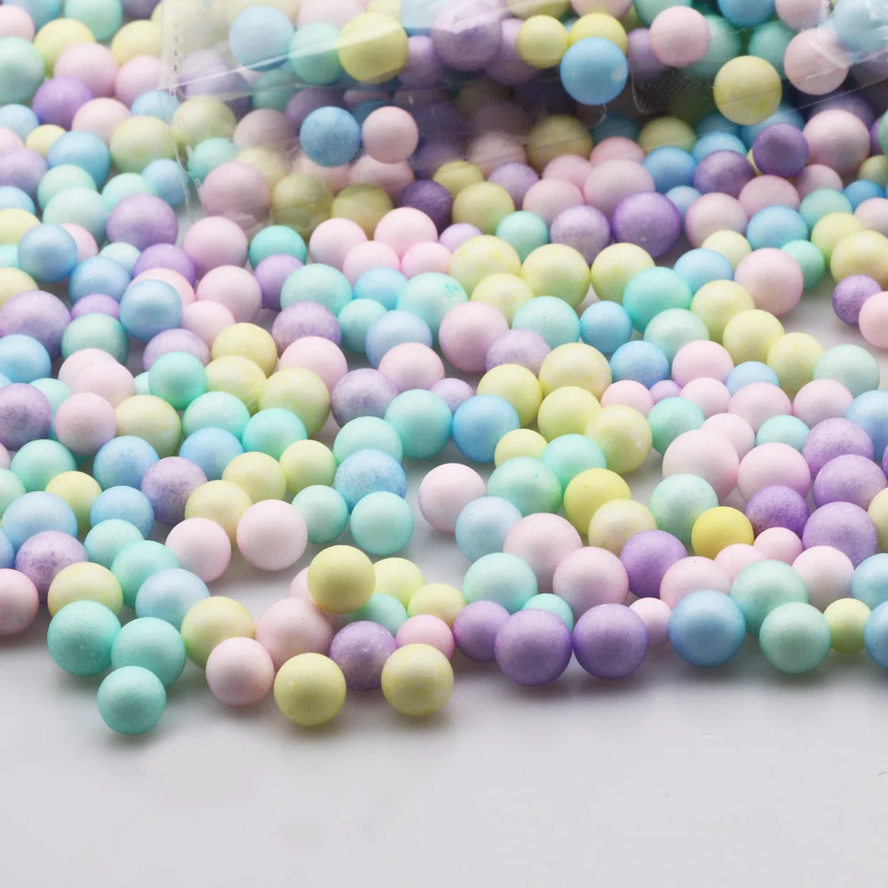 

Mixed Colors Christmas Decoration Foam Balls Filler Decorative Craft Bubble Ball DIY Home Party Supplie Toys 1000pcs/Pack 7-9mm
