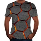 Мужская футболка лето Новый стиль 3D с принтом Футболка с коротким рукавом мужская мода удобная мужская футболка уличная Camisetas hombre