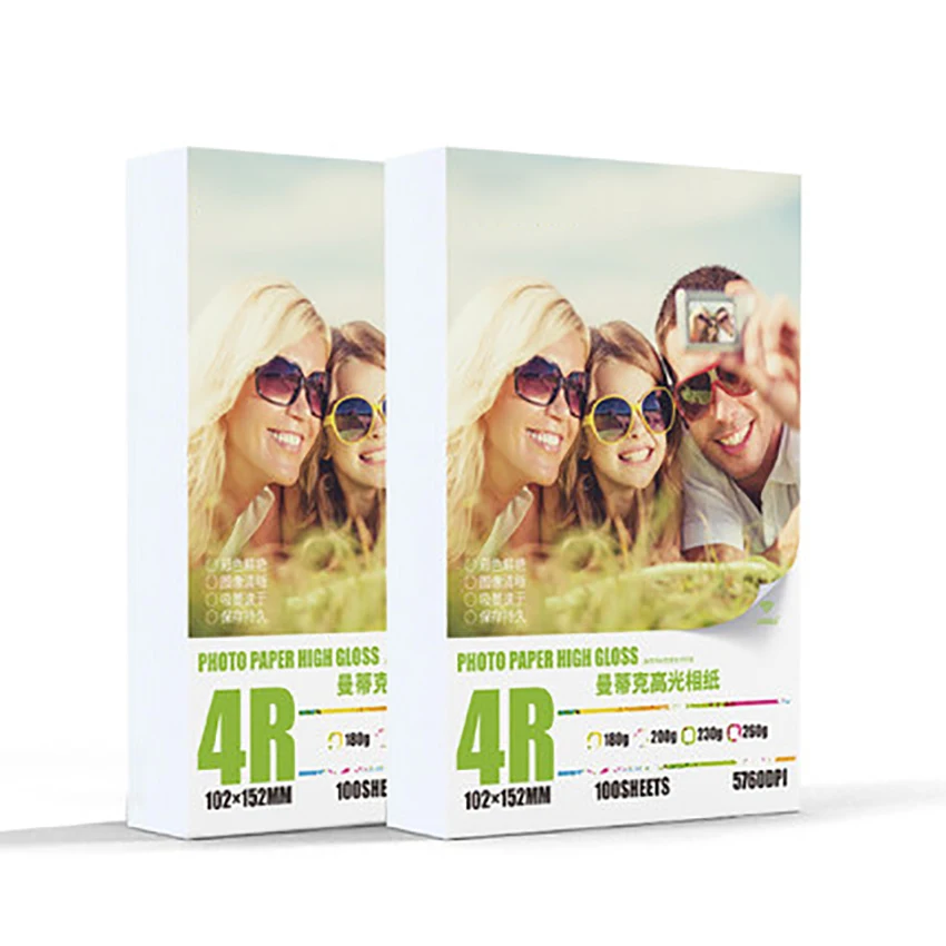Глянцевая фотобумага 100 листов/комплект