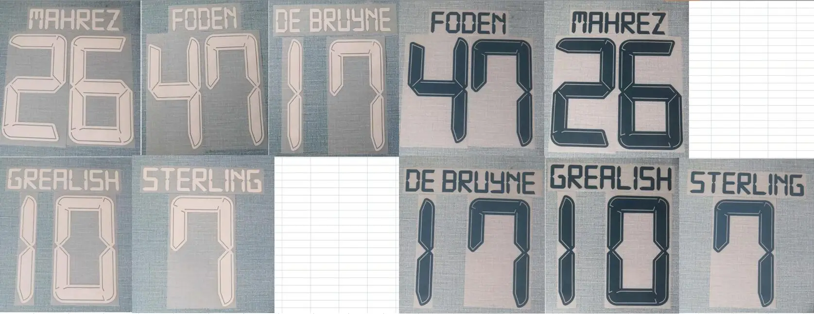 Нашивка с номером из стерлингового серебра 2021 мкФ | Дом и сад