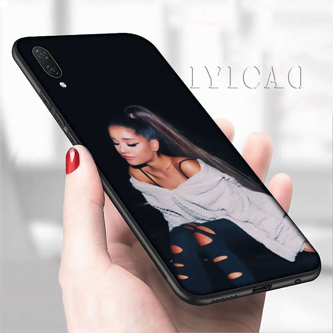 IYICAO Ариана Гранде певицы мягкий чехол для телефона Xiaomi mi 9 9T A3 PRO CC9 CC9E 8 A2 Lite A1 6 6X 5X f1