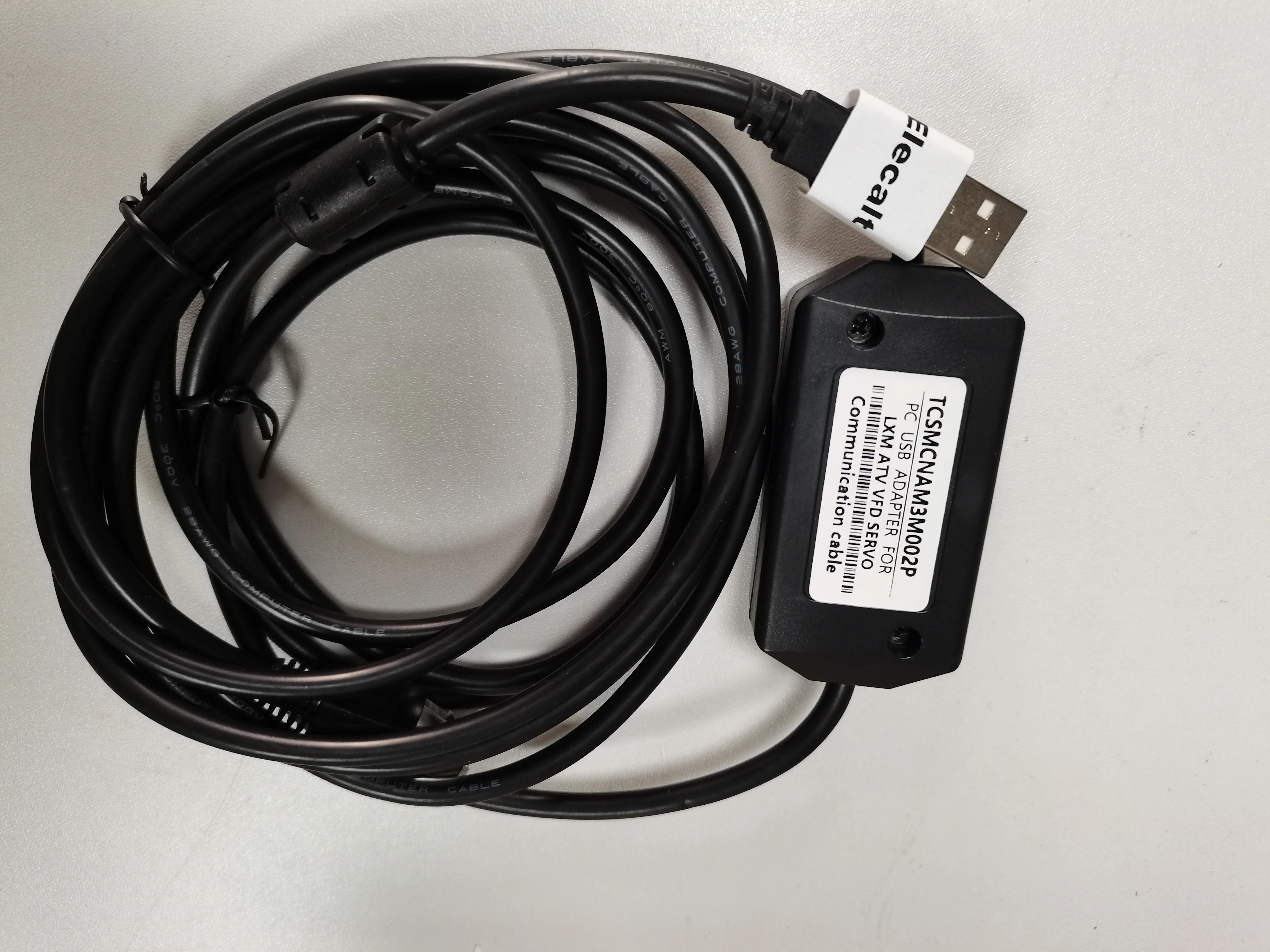 

Elecalt Compatible TCSMCNAM3M002P TV Inverter / LXM Servo Debug Programming Cable for ATV12 ATV312 ATV32 ATV61 ATV71 series