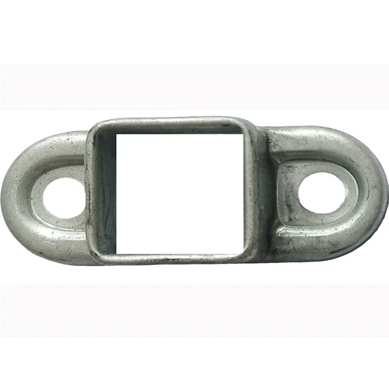 

Держатель ограждения 50 мм * 50 мм квадратная труба опорная плита соединитель забор Железные Фитинги