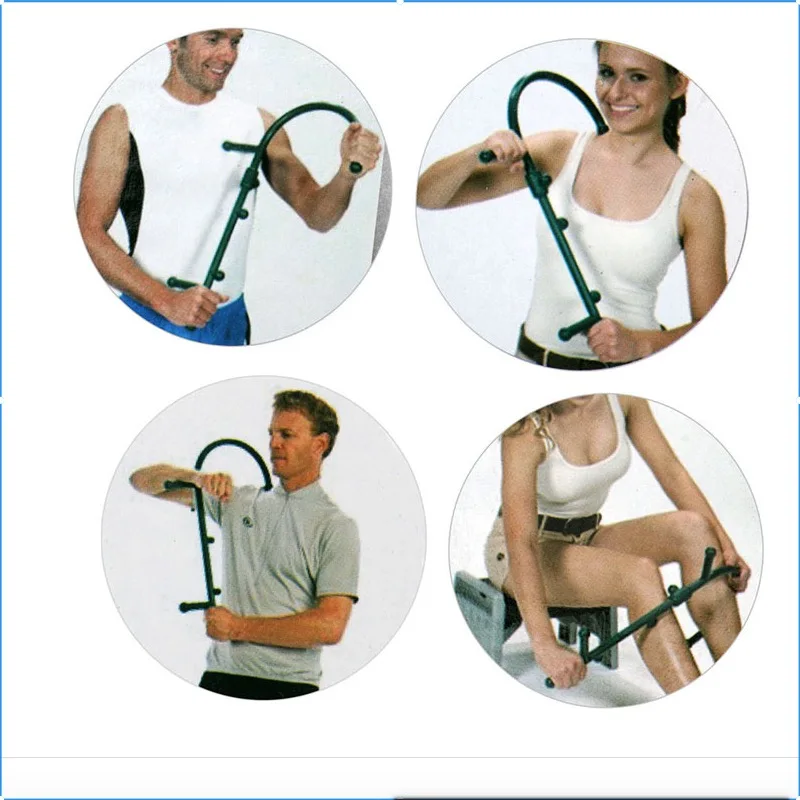 Глубокий Давление самостоятельно массажер для тела ручки Крюк Триггера Ponit