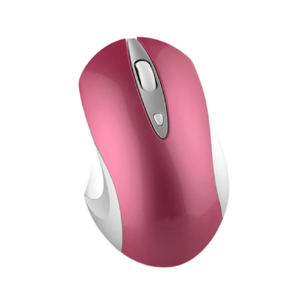 

New 2.4G Wireless Mouse Slient Button Optical Mice Mute PC Computer Laptop Anti-slip Cordless Matte Mouse