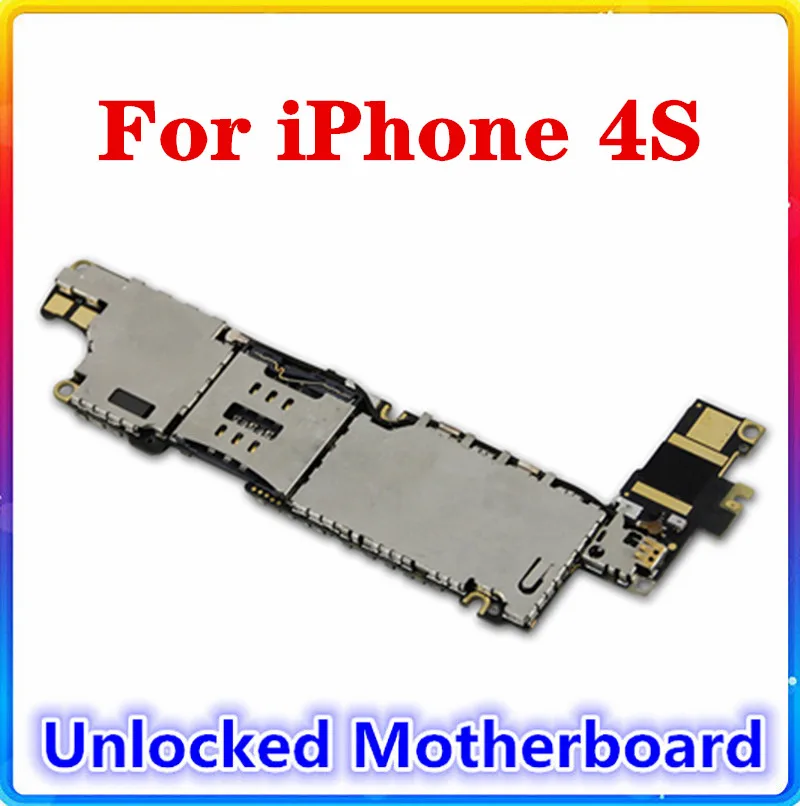 Для IPhone 4S материнская плата 16 ГБ 64 Быстрая доставка 100% оригинальный заменить