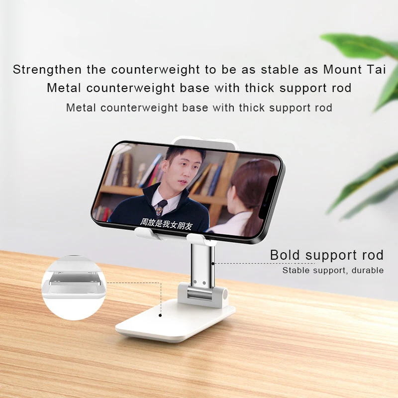 z57 desktop phone stand folding universal tablet phone holder lazy ipad live web lesson bracket telescopic metal portable free global shipping