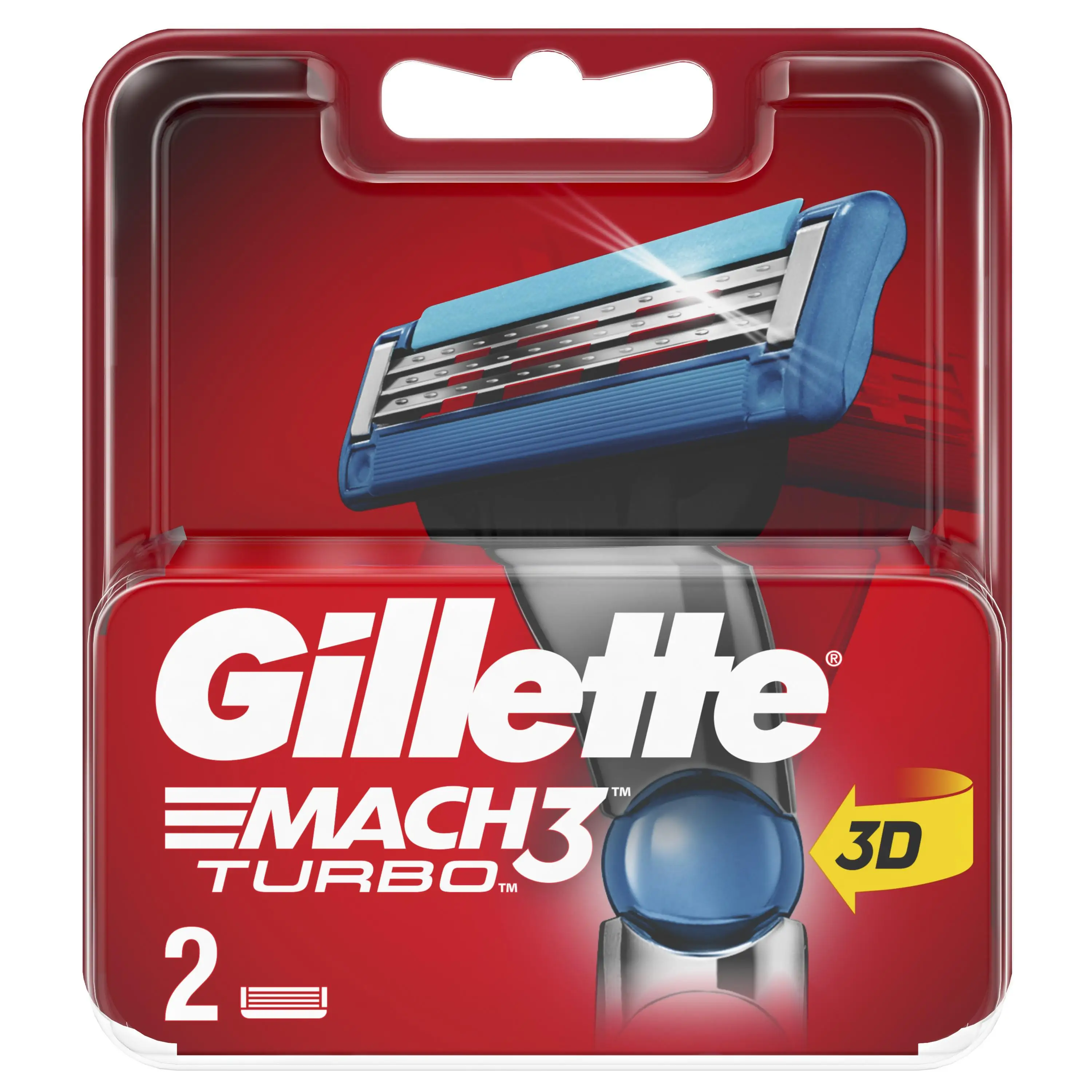 Сменные кассеты Gillette Mach3 Turbo 2 шт.|Бритва| |