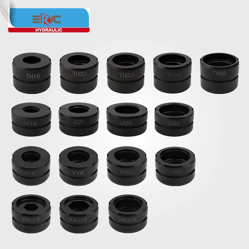 Гидравлический пресс для труб ОБЖИМНАЯ головка с типами U TH M VAU DN V до 32 мм