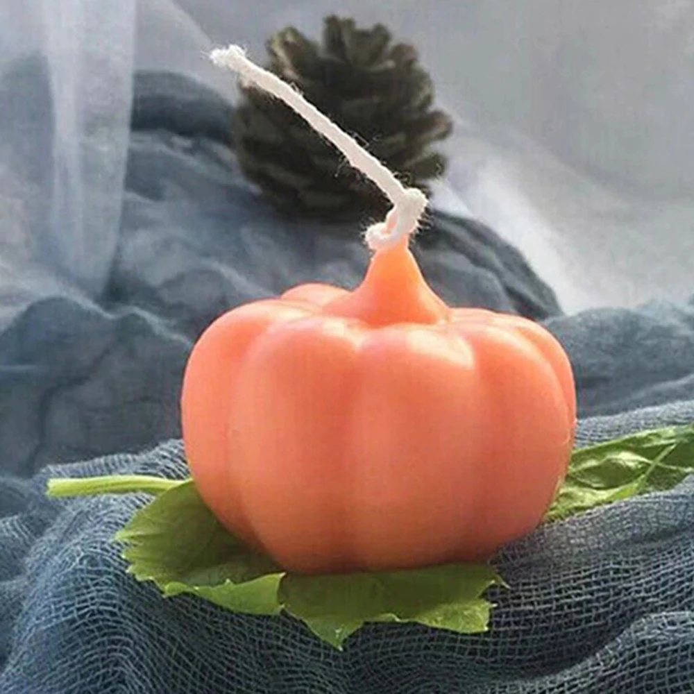 Пластиковая форма для мыла в форме тыквы 3D инструмент изготовления свечей модель