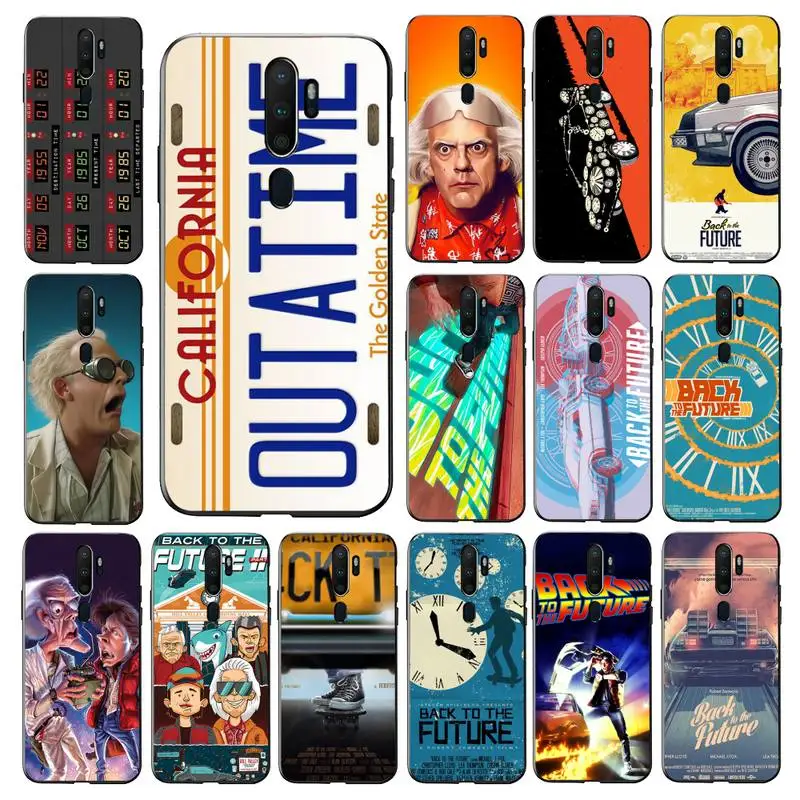 

Yinuoda Back to the Future Movie Phone Case for Vivo Y91C Y11 17 19 17 67 81 Oppo A9 2020 Realme c3