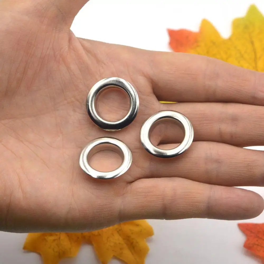 Проушина KALASO из чистой латуни 14 мм 30 комплектов|Петли для одежды| |