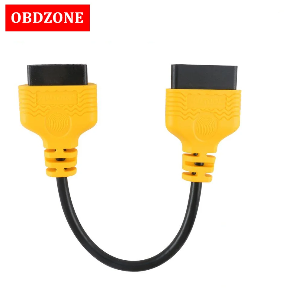 AUTOOL OBD II 16-контактный Удлинительный кабель Папа-мама 30 см Расширенный разъем